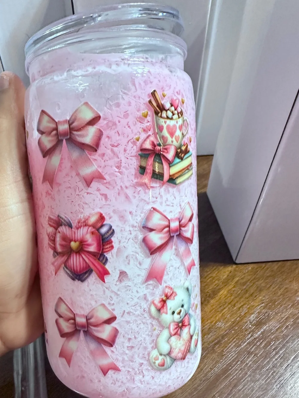 N/A festive pink